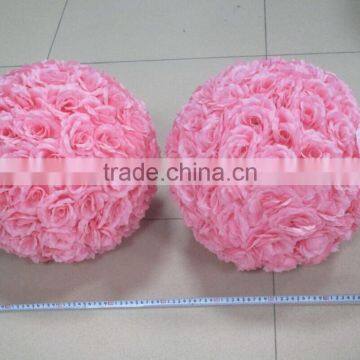 Artificial rose flower ball for wedding decoration