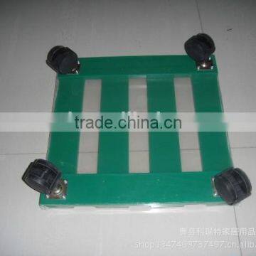 Wooden Mat With Wheels for Your Flower Pot photo-5