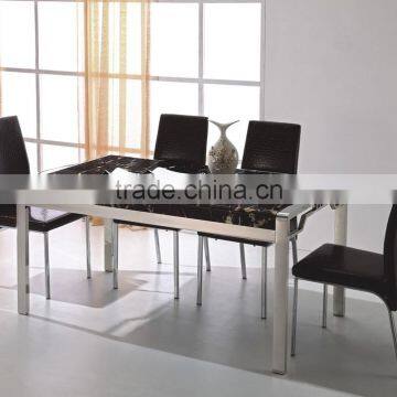 B2610 Model Metal Chromed Dining Chair Modern Design photo-2