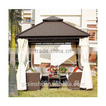 Outdoor furniture grilled gazebo parts