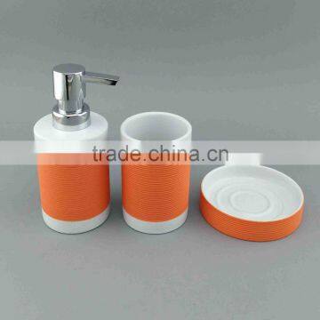new products 2016 innovative ceramic bathroom sets with 3pcs