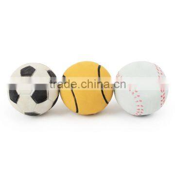 Sports Ball Solid Pet Color Elastic Rubber Ball Plain Trumpet Dog Play 4.5cm photo-2