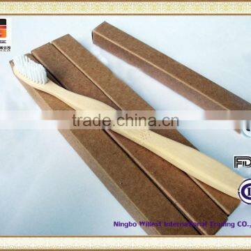 Customise Logo Bamboo Toothbrush photo-2