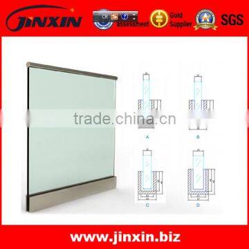 Stainless Steel U Channel for Glass Railing System photo-2