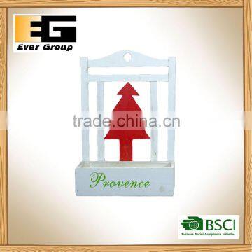 Hanging Basket Wooden Garden Planter photo-5