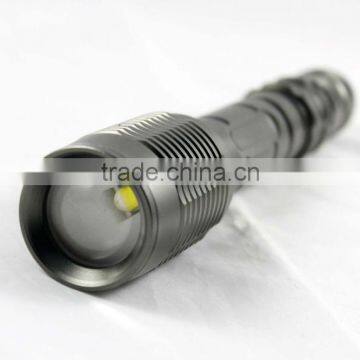 CREE XM-L T6 Zoomable Focus 7w Cree LED Flashlight Aluminum Alloy Casing