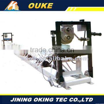 Superior quality stainless steel concrete floor beam vibration,road truss making machine,road vibratory screed machine