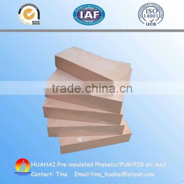 Phenoic foam wall/roof insulation board