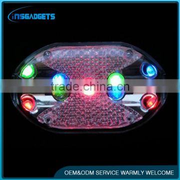 Bicycle 9 led colorful tail lights