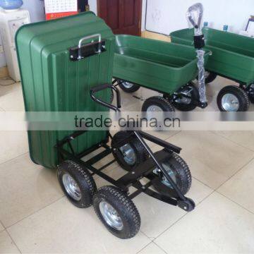 garden cart dump cart TC2135 Poly garden dump cart factory