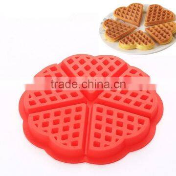 New Flower Silicone Baking Moulds for DIY Cookie Flower Waffle Maker photo-3
