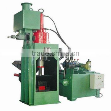 briquetting machine for metal scrap