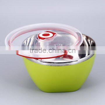 Stainless Steel Keep Food Fresh Bowl Without Lid photo-2