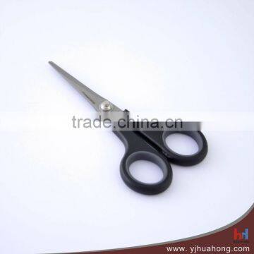 Soft grip titanium-coated blade stationery scissors/office&school scissors