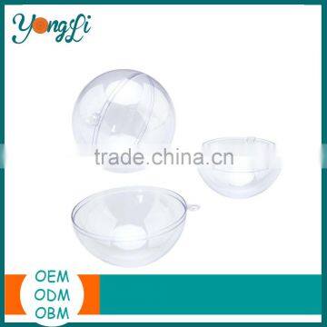 Wedding Clear Round Plastic Food Container With Lid