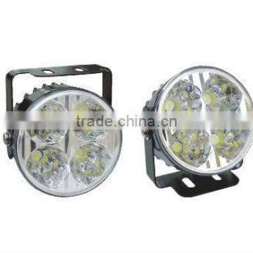 4 LED Round Daytime Running Light