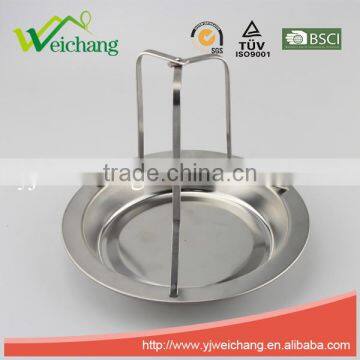 WCJ1087 Chicken Holder Rack Grill Stand for Roaster Silver photo-2