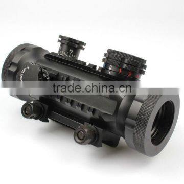 Compact Red Green Dot Riflescope With Red Laser Attached photo-6