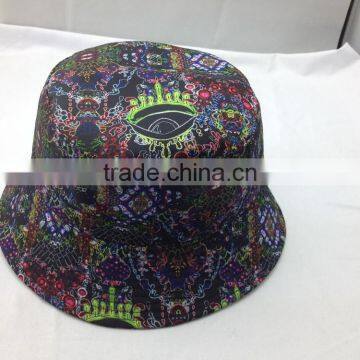 Cheap Cool Custom Printed Mens Floral Bucket Hats and Caps photo-4