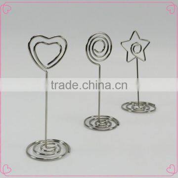 Popular high quality silver designs metal clips