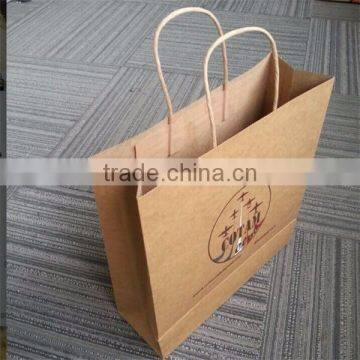 Wholesale high Quality Reusable Kraft Paper Bag