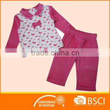 Velour Kids Wear Sleeping Dress Pyjama Manufacturer