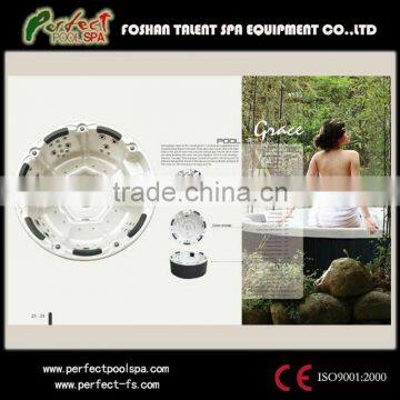 Outdoor whirlpools spas / Garden leisure tubs