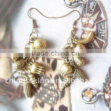 fashion fruit charm earrings, fashion vintage charm jewelry, hot cheap jewelry