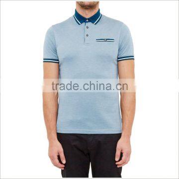 2017 Guangzhou 100% Cotton Custom Men Cheap Polo Shirts photo-3
