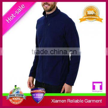 2015 New Model Designer Zipped Style Cheap Fleece Jacket photo-4