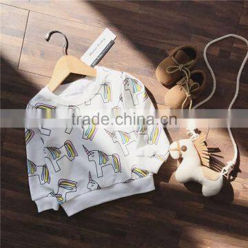 1-6 Years 2017 New Wholesale Autumn Cotton Full Sleeves Pony Boys Girls Coats (pick Size) photo-3