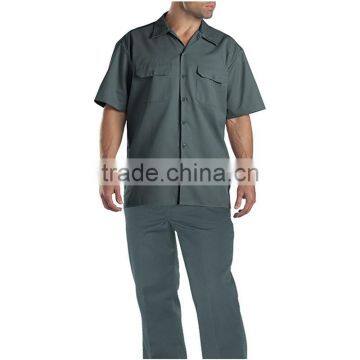 High Quality Men Suit Short Sleeve T Shirt And Trousers WorkWear Latest Workwear Suit For Men Pictures