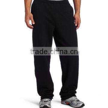OEM Bulking Buy Open Bottom Polyester/cotton Yarn Men Jogger Pants With Pocket photo-3
