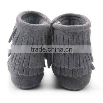 Wholesale Kids Boots Warm Baby Bow Moccasins photo-5