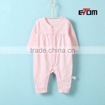 1531 OEM Baby clothes newborn boys 100% cotton baby jumpsuit long sleeve Infants clothing& Toddlers baby onesie