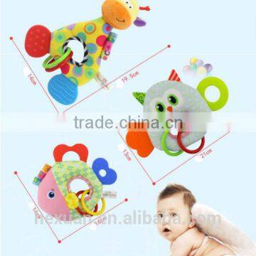 Baby Teethers Teething, Relief Teething Toys Soft Teething Bell Rings photo-6