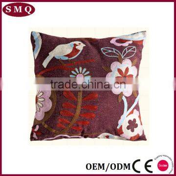Wholesale 50x50 Custom Hand Embroidery Oriental Cushion Cover photo-2