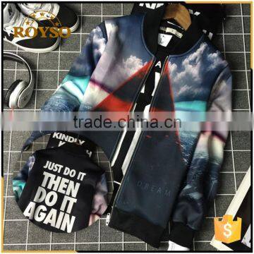 Baseball Jacket Polyester Winter Jacket Mens Parka Jacket