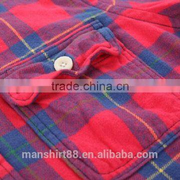 2017 Men's New Fashion Design Flannel Casual Shirt photo-4