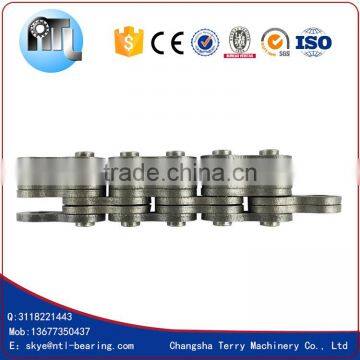 AL944 Carbon Steel Plate Lacing 4*4 Leaf Chain With ANSI photo-4