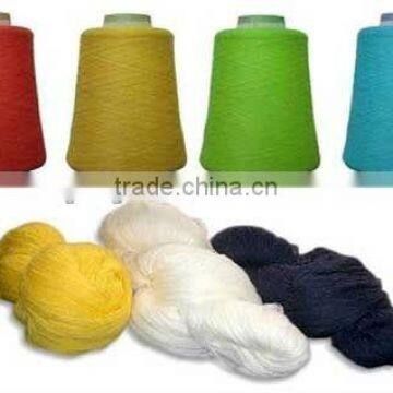 acrylic yarn 32NM/2 white color