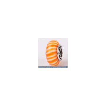 S925 ALE Glass Bead With Threaded Core photo-3