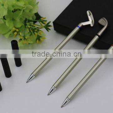 New Promotional Laser Logo High Quality Golf Simulation in Box Set Metal Ballpoint Pen photo-3