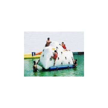 OEM 2 Sides Climbing wall + 3 Sides Climbing wall + 1 Side Slide Inflatable Iceberg
