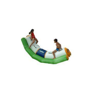 OEM Hot Air Welded Workmanship Inflatable Water Totter 13ftL * 3.3ftW