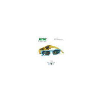 Disposable Polarized Master Image 3D Glasses Blue Yellow For Kids / Children photo-1