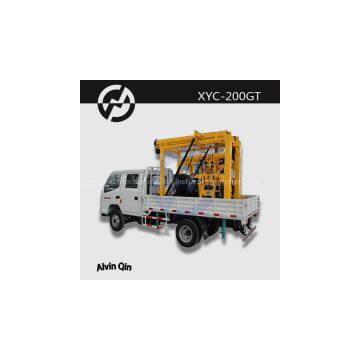 Truck-mounted drilling rig XYC-200GT