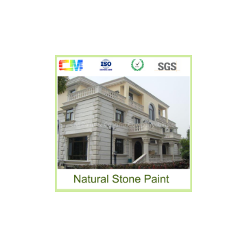 New durability good abrasive resistance natural stone outdoor wall paint