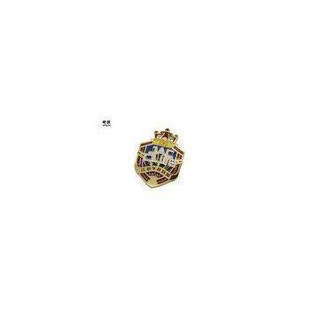 Custom Masonic Lapel Pin Badges Zinc Alloy Material Soft Enamel Logo