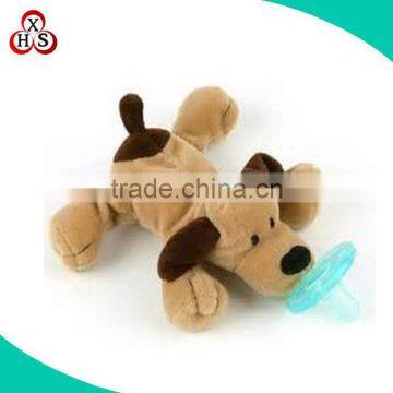 Custom Plush Stuffed Toy Funny Pacifier Baby Pacifier With Plush Toy photo-2